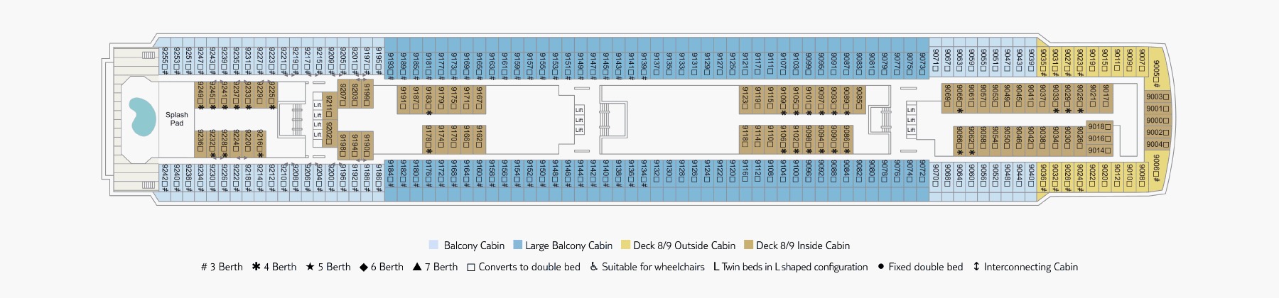 Thomson Cruises TUI Explorer Deck Plans Deck 9.jpg